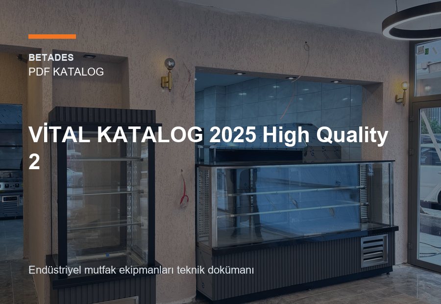 VİTAL KATALOG 2025 High Quality 2 katalog kapak görseli
